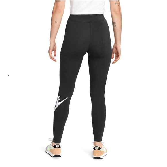 Women's Nike Sportswear Essential Black High-Waisted Leggings (XS) NWT - Picture 2 of 10